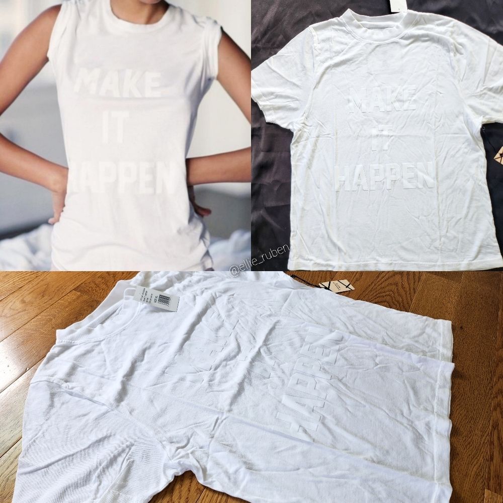 "Make It Happen" White Tee Dolls Kill Daydream Nation